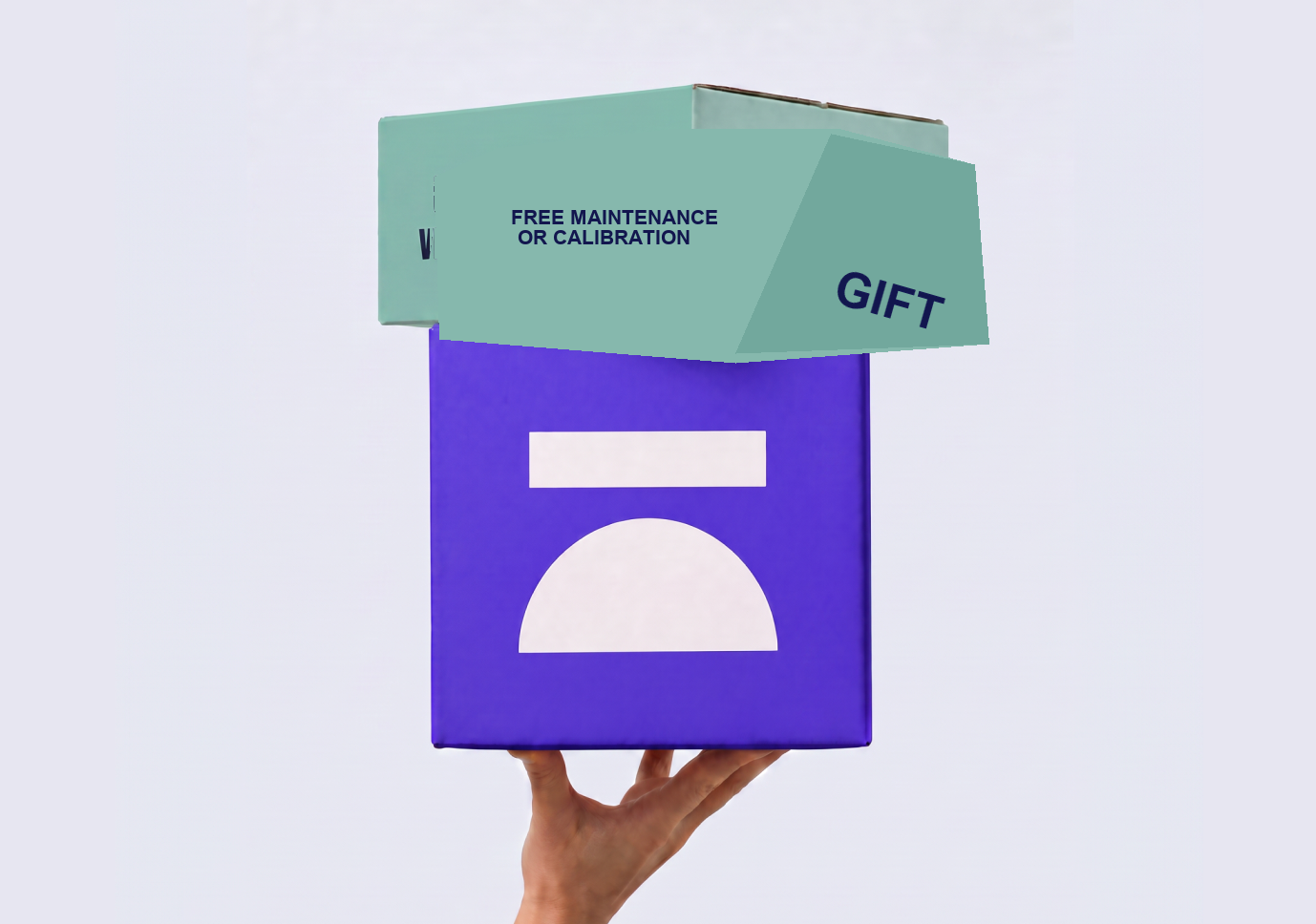 Free maintenance or calibration for the first year on purchased devices.