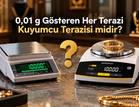 0,01 g Gösteren Her Terazi Kuyumcu Terazisi midir?